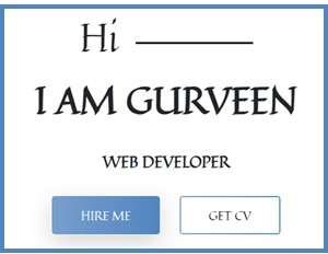 Gurveen Singh Web Developer Portfolio
